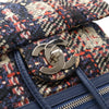 Chanel CC Nylon Tweed Printed Backpack Secondhand