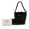 Prada Vitello Intreccio Tress Bucket Bag Secondhand
