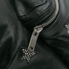 Saint Laurent Leather Star Studded City Backpack Secondhand