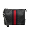 Gucci GG Supreme Web Clutch Secondhand