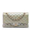 Chanel Medium Classic Iridescent Lambskin Double Flap Secondhand