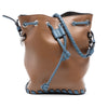 Fendi Mini Leather Whipstitch Mon Tresor Bucket Bag Secondhand