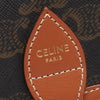 Celine Medium Triomphe Coated Canvas Folco Crossbody Secondhand