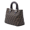 Fendi Zucca Canvas Handbag Secondhand
