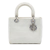 Dior Medium Embroidered Canvas Cannage Lady D Lite Secondhand