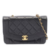 Chanel Small Lambskin Diana Flap Secondhand
