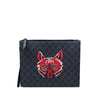 Gucci GG Supreme Wolf Clutch Secondhand
