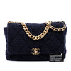 Chanel Maxi Tweed 19 Flap Secondhand
