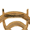 Dior Gold Plated Logo Brooch Secondhand