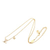 Louis Vuitton Gold Plated Crystal LV Iconic Necklace Secondhand