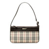 Burberry House Check Canvas Shoulder Bag Secondhand