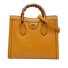 Secondhand Gucci Medium Leather Bamboo Diana Satchel