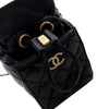 Chanel Mini Quilted Calfskin Drawstring Bucket Bag Secondhand