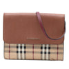 Burberry Haymarket Check Coated Canvas and Calfskin Loxley Crossbody Secondhand