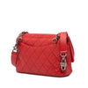 Chanel Small Quilted Goatskin Double Carry Waist Chain Flap Secondhand