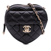 Chanel Mini Lambskin CC in Love Heart Crossbody Secondhand