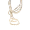Secondhand Chanel Multi Strand Knotted Faux Pearl Necklace