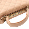 Chanel Large Quilted Goatskin Rita Top Handle Flap Secondhand