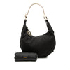 Fendi Zucca Canvas Chef Chain Hobo Bag Secondhand