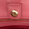 Prada Bicolor Saffiano Lux Satchel Secondhand