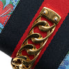 Gucci Small Leather Flora Sylvie Satchel Secondhand