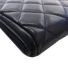 Chanel CC Quilted Lambskin Flap Clutch with Chain Secondhand