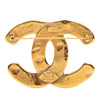 Chanel CC Gold Plated Woven Brooch Secondhand