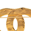Chanel CC Gold Plated Woven Brooch Secondhand