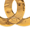 Chanel CC Gold Plated Woven Brooch Secondhand
