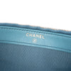 Chanel Raffia Deauville Double Zip Clutch with Chain Secondhand