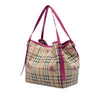 Burberry Small Haymarket Check Coated Canvas Canterbury Tote Secondhand