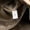 Prada Cinghiale Trimmed Canvas Canapa Moon Shoulder Bag Secondhand