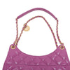 Chanel Medium Shiny Crumpled Calfskin Wavy CC Hobo Secondhand
