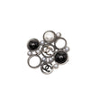 Chanel CC Brass Faux Pearl Pin Brooch Secondhand