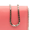 Balenciaga Grained Calfskin Motocross Classic Wallet on Chain Secondhand