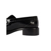 Secondhand Louis Vuitton Black and Monogram Canvas Moccasin - '20s