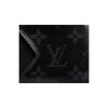 Secondhand Louis Vuitton Monogram Eclipse Taiga Card Holder - '10s