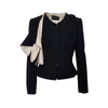 Secondhand Giorgio Armani Silk Jacket With Bow - '10s
