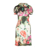 Secondhand John Galliano Floral Print Silk Dress - '10s