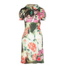 Secondhand John Galliano Floral Print Silk Dress - '10s