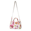 Prada Floral Print Small Canapa Tote Bag - '10s