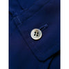Comme des Garçons Blue Silk Shirt - '90s Second hand