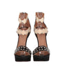Alaïa Black and Beige Stiletto Heels - 2020s Second hand