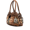Burberry House Check Canvas Beaton Shoulder Bag Secondhand