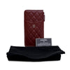 Chanel CC Quilted Caviar Flat Phone Case Wallet Pouch Secondhand