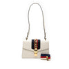 Gucci Small Calfskin Web Sylvie Satchel Secondhand