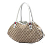 Gucci GG Canvas Web Match Ball Tote Secondhand