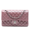 Chanel Medium Metallic Classic Lambskin Double Flap Secondhand