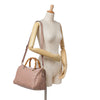 Gucci Calfskin Bamboo Shopper Boston Bag Secondhand