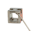Secondhand Hermès Palladium Plated Cage dH Cube Necklace